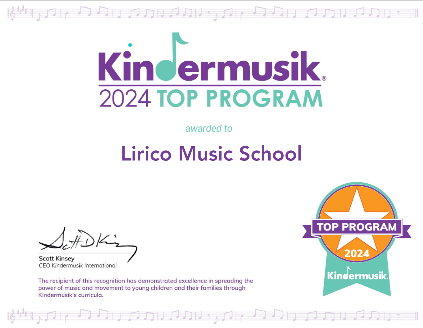 TOP PROGRAM CERT 2024